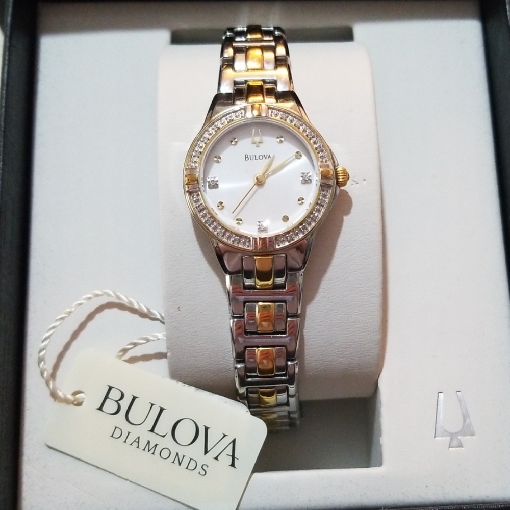 Bulova Diamond watch
